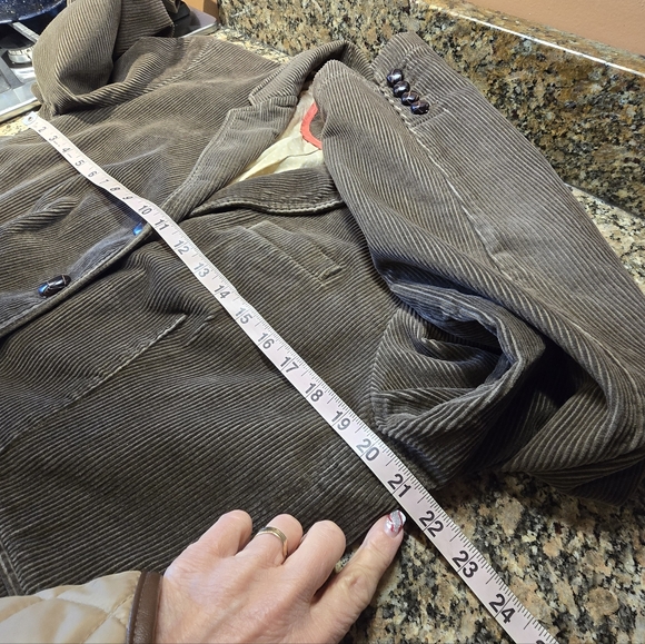 J Crew Brown Corduroy Jacket, size XL, EUC. *** Snowing Not Spotted - Picture 11 of 11